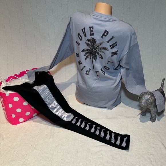 NWT VS PINK GORGEOUS BLING SET - Picture 7 of 7